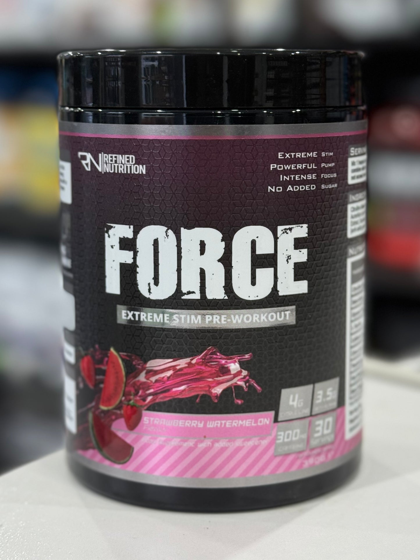 REFINED NUTRITION FORCE EXTREME STIM PRE-WORKOUT